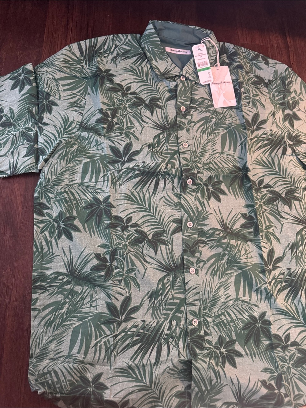 Tommy Bahama Men’s Forest Fronds Button-Up Shirt